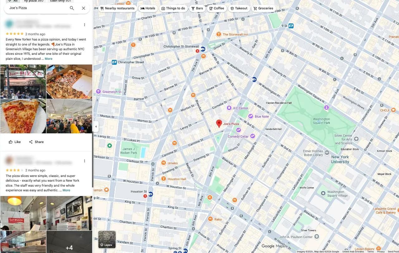 Real customer reviews on Google Reviews, read by Adlicio