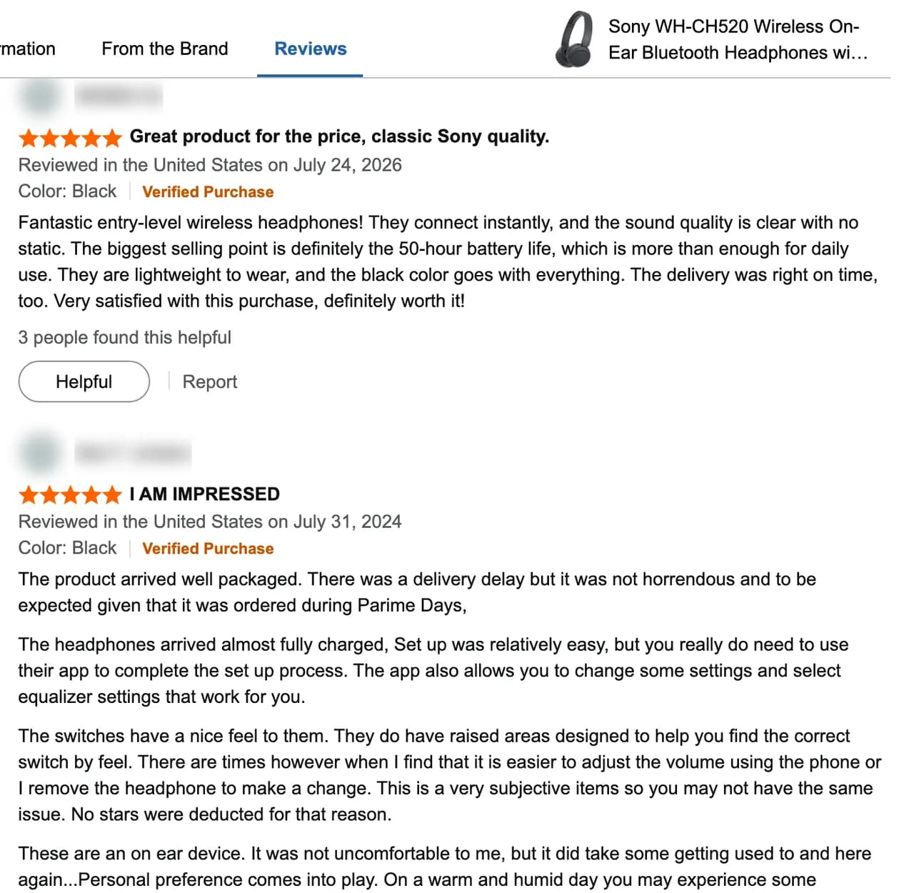 Real customer reviews on Amazon, read by Adlicio